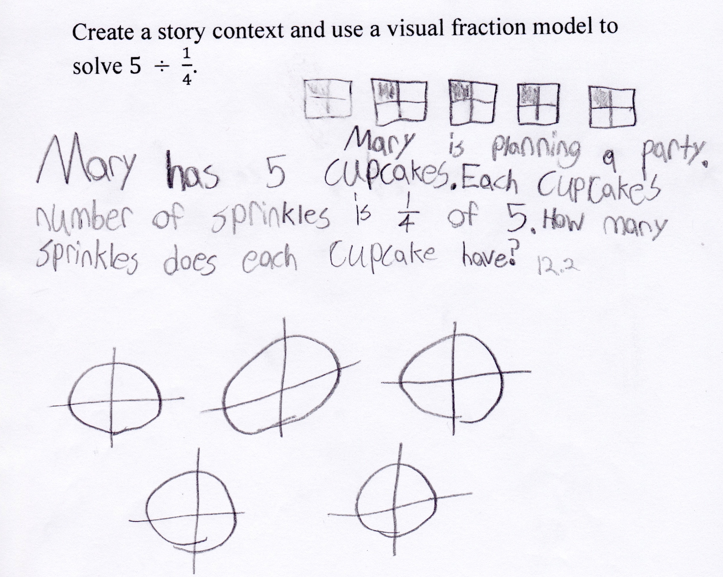 Whole Numbers Divided by Fractions